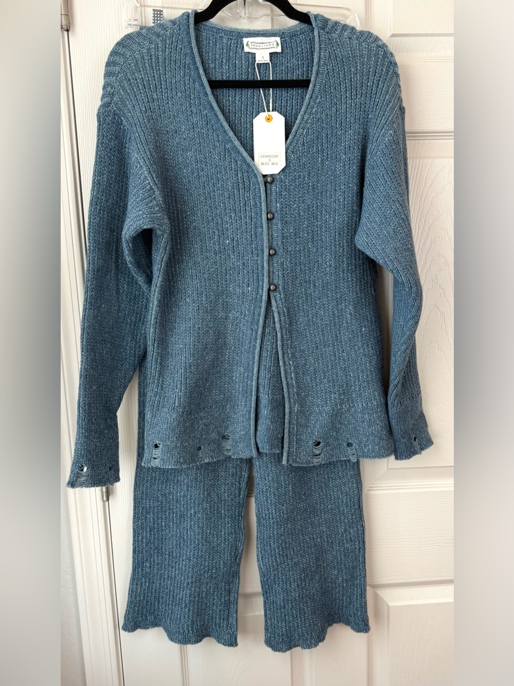 Loveriche Boutique  two-piece ribbed sweater set